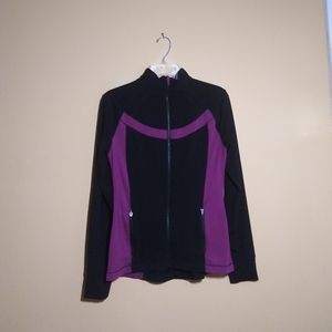 Active Old Navy Long Sleeve Purple Sport Jacket